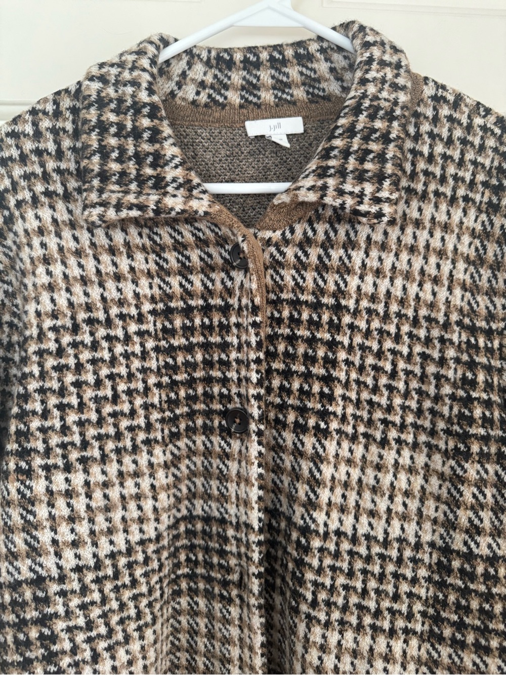 J. Jill Cozy Autumn Plaid Shacket - Picture 2 of 8
